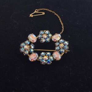 Vintage Crystal Brooch
